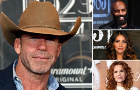 Taylor Sheridan, LaMonica Garrett, Dawn Olivieri, and Robyn Lively