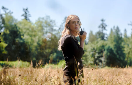 Melissa Roxburgh as Rebecca Henderson in The Hunting Party