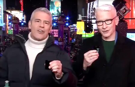 Andy Cohen and Anderson Cooper on CNN