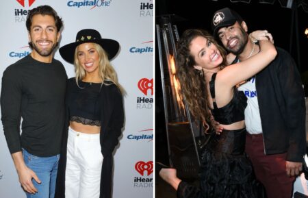 Kaitlyn Bristowe and Jason Tartick at iHeartRadio Jingle Ball, Susie Evans and Justin Glaze at Giggly Squad Event