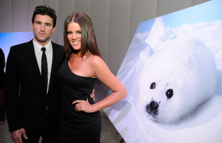 Brody Jenner and Khloe Kardashian pose at Nigel Barker and The HSUS (Humane Society of the United States) 