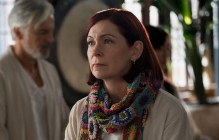 Carrie Preston as Elsbeth Tascioni in 'Elsbeth' Season 2 Episode 9 - 'Unalive and Well'