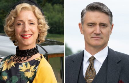 Claudie Blakley and Tom Chambers on 'Father Brown'