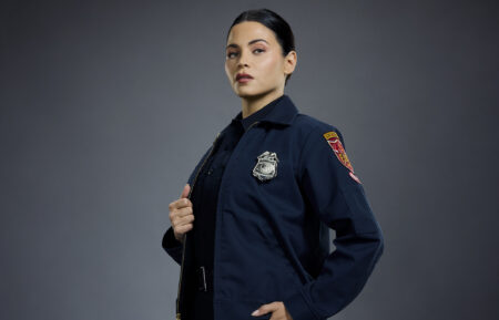 Jenna Dewan as Bailey Nune on 'The Rookie'