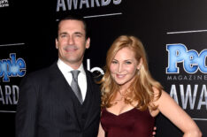 Actors Jon Hamm and Jennifer Westfeldt attend the PEOPLE Magazine Awards