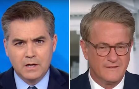 Jim Acosta and Joe Scarborough