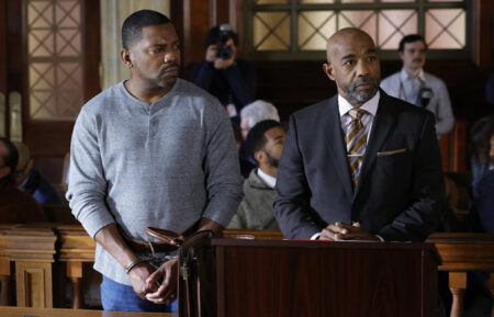 Mekhi Phifer as Lyman Ross, Michael Beach as Atty. Harris — 'Law & Order' Season 24 Episode 11 