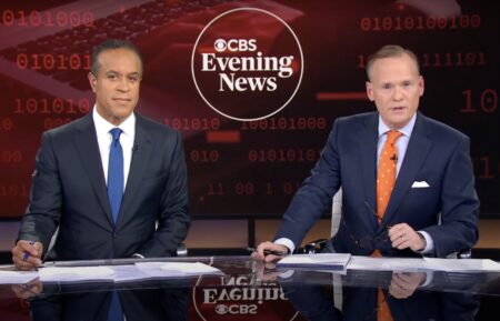 Maurice DuBois and John Dickerson on CBS Evening News