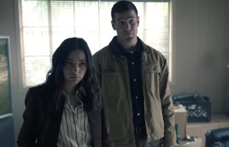 Mariel Molino as Lala and Austin Stowell as Gibbs — 'NCIS: Origins' Season 1 Episode 12 