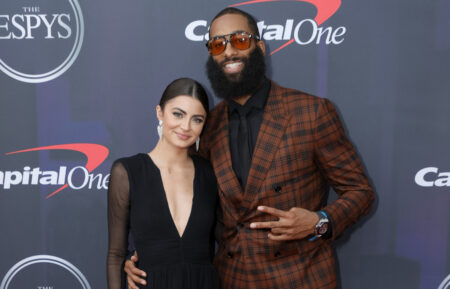 Rachael Kirkconnell and Matt James attend the 2021 ESPY Awards