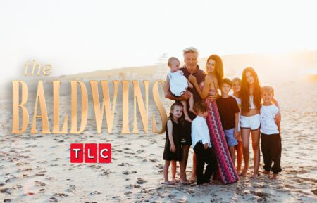 Alec and Hilaria Baldwin with their kids for TLC show