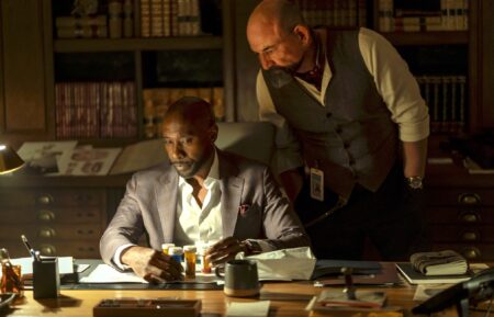 Morris Chestnut as Dr. John Watson and Ritchie Coster as Shinwell Johnson — 'Watson' Series Premiere