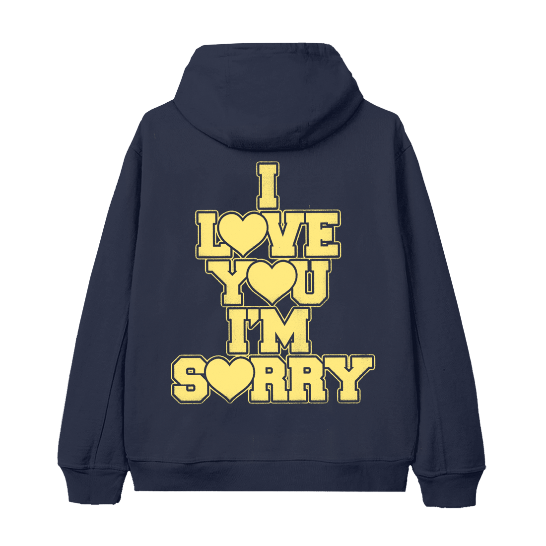 "I Love you I’m Sorry" Zip Hoodie