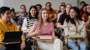 Students in the seminar