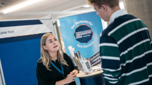 Information stand of the Career Point