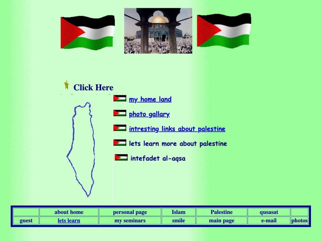 The Palestinian Internet of the 90s Is Being Preserved, One GIF at a Time