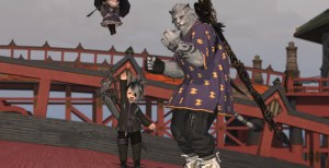 Chetus Jetus and his friend in FFXIV