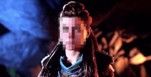 Aloy from Horizon Forbidden West with Sony's AI Technology