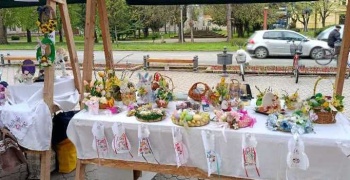 У току Ускршњи базар на Тргу Николе Пашића