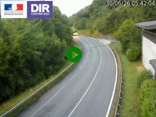 Caméra trafic sur la N90 à Bourg-Saint-Maurice, en provenance d'Aoste et en direction d'Albertville
