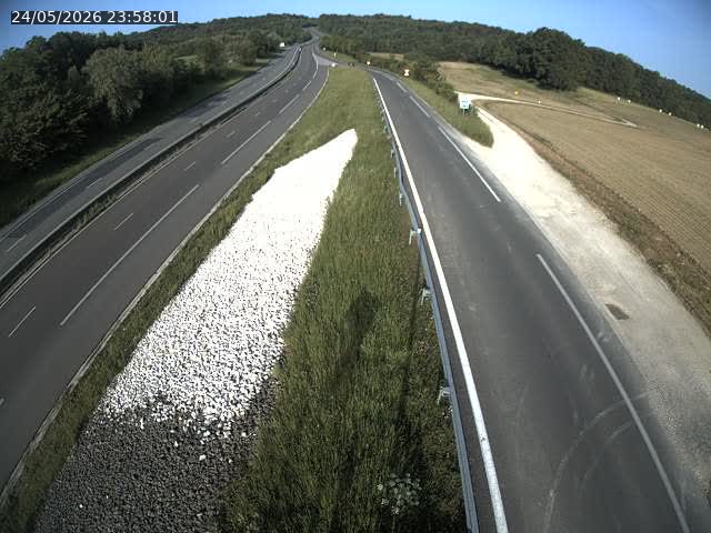 Webcam trafic à la Houpette, sur la Nationale 4 (N4) dans la commune de Rupt-aux-Nonains