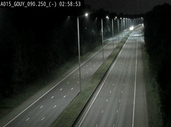 Webcam autoroute Belgique - Gouy-lez-piéton - E42 - BK 90.3