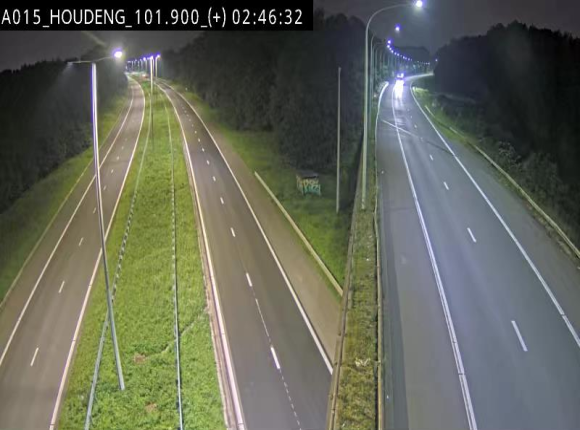 Webcam autoroute Belgique - Houdeng-Goegnies - Jonction E19/E42 direction Tournai/Mons - BK 101.85