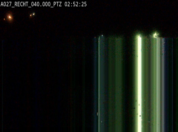 Webcam sur A27/E42 après Malmedy. Vue orientée vers l'Allemagne