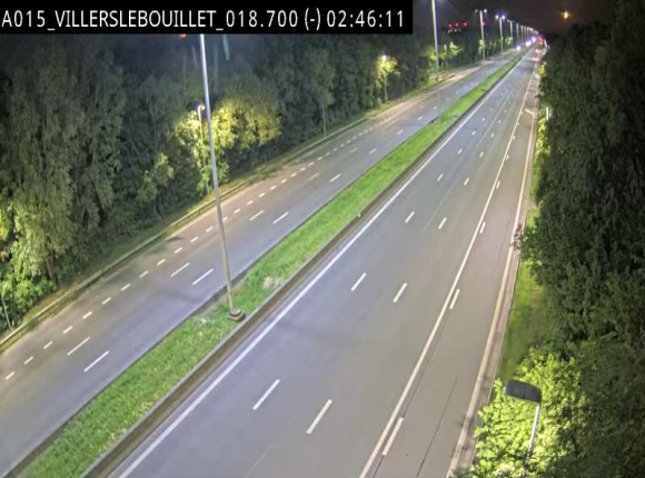 Webcam autoroute Belgique - Villers-le-Bouillet - E42 direction Liège - BK 18.7