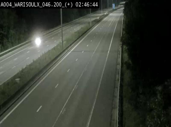 Webcam autoroute Belgique - Warissoulx - E411 - BK 46.2