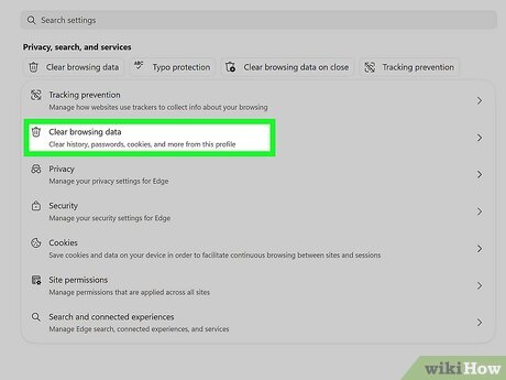 Step 4 Click Clear browsing data.