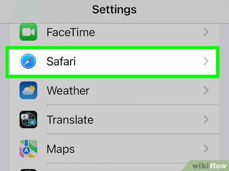 Step 3 Tap Safari.