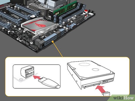 Step 10 Install your SSD and/or HDD storage devices.