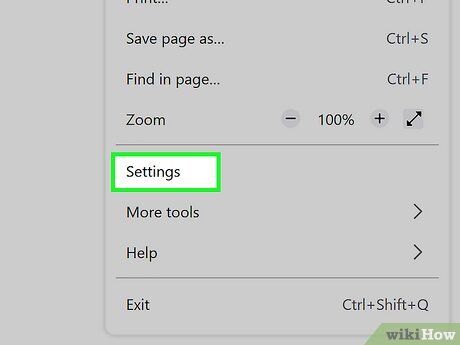Step 2 Click Settings.