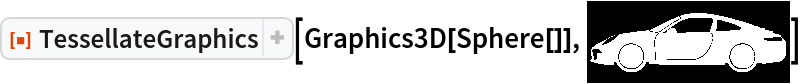ResourceFunction["TessellateGraphics"][Graphics3D[Sphere[]], \!\(\*
GraphicsBox[
TagBox[RasterBox[CompressedData["
1:eJzt3UGuZUlOxvF8MGEb7IIpQ6bNCrqlhhlIBRJiJWyRZdDZVJXy5TvnRDjC
9mfH+f8GLXXee084bH/3ZVdVVv/9n/79D//yN9++ffuPv/vLf/zhj//1j7/8
8sf//ufv/+Wf/u0///yvf/7lH/70/eX/+fj27X//9hsAAAAAAAAAAAAAAAAA
AAAAAAAAAAAAAAAAAAAAAAAAAAAAAAAAAAAAAAAAAAAAAAAAAAAAAAAAAAAA
AAAAAAAAAAAAAAAAAAAAAAAAAAAAAAAAAAAAAO19DKkrBGA3TjapB1raCzeh
B2qLSTh5B2rISDhxB2TSI07agUTKhH+m7gRwJnWyL6hbApxFnegH6tYAJ1Dn
eJK6TUBf6vQaqdsF9KNO7Rp114A+1Gndpe4fUJ46pF7UfQTqUqfTlbqZQEXf
g6HOpjd1T4FSfguFOpgh1M0FSvghD9JABlK3GBD7HAZdFKOp+wzIfE2CKIVZ
xP0G8l2GQJG+VOKmA6luI5CevHzazgNZntY/OXQi0vYDCZ53XxOfrVOziwXK
G+69ODDruV3gWjlQxcTSF4nJZoJrXALIN7XvxcKxn+NS1wGizWx62Ug4Bbre
xQBPMztePgpuoS56P2DH1Hp3CIFbpIvfEzCb2+seu++Z6AbXBSbN7XSTrfdM
80xbgBbm1rnNwntGeUh9WWDO3CI32vS7KtfDPKC+MDAyucKddvypyq08T/QJ
KGhyfVtt97DQnTyPewUUM7m6zRZ7qtSNPI8bBtQxu7TdVnq+2J1ED9sGFDC7
ru2W2VbuRp7HvQOkple14R7bC16O80QDAZnpJe24wGs17yR61EVAYHo/Wy7v
Rs0biR61Ekg1v5tN93av6uU8j/sJZJnfyrYbu1/3cp6HTQUSGBay77L6VL6e
6FFngVjzy9h4T/0ythzoUXeBMIZFbL2jrsWvpXmixUAEywb23k73cK3medxo
wJdl+3ovZkiyVvM8bjbgxbJ57ZcyKlYrWZ7qOODBtHP91zEyUkthnug6sMm0
bwesYnCgVrI813tgmW3VTtjC+DAtJHmy/8AK25adsYA5SVqI8twQACPjhp2x
e2kxsgd5dhDAPONynbJ3mRky53h6GsAU42Kds3O5ATKG2DISYMS6UgdtW352
zDGeHgvwwLpOJ22aJDnWFBtmA1wyr9JZWyaKjSnBxgEBX5iX6LD90kXGGGHT
kIAfmTfotOWSBsbSfYOEytGIfXnO2ytxWkwjsEipHh3Y9+a8jSqQFNMYLLIu
gMrsK3PiNpWIiWkUFnlXQE0L+3LkKhUJiW0cFpm3QDELq3LoFpVJiG0kJrkX
QRFLa3LoBlWKh3UuFtl3gdzKhhy7PLWiYRyNjeA+UFnbjnMXp1guzOOxUVwJ
+dYW4+CdqRcK84iMNLdCprWdOHldCibCOiQz0b2QY3EhHnel/fZUzIN9UHaX
ZyouC1+Lq/C4JYPdacCUhRpVebk4TXZhOFndA9tLyhuumUtCrbL8HPBFjR8s
7cD9B59faWXcgnplxdFdGPuWJ37/0jGbUnTtV0bmQHdh7Fqet/mlhqtSde1X
huZAd2HsWR/3/UsH7UrVqyyNbZ/uwtixPu37l45alpo3sY/MierC2LEx6/uX
jlqWmhexz8yL6sZYtzPp+9fO2paK97BOzNNFMYIOYNrWoM0vDdelqmLXsM0q
wEUd6U3AtL0xW1+6XZfyylzDNKVceU2Azd5In6Z92m5or2GYjFBwE7Boc6Lm
lzovh+IWhi6WENIE2H0Zys48rS+1Xo6UW1jaVpFLE7DsaSqr03wa9Mrziou6
hK1VxXk2HNNmx7IyTPcHFud3CVtzWolrP75YGozxE89Ps1Tw0WQ7Vi9h7EVv
mQN5re3RGN7++KSNEsraa82LSKd0NNfJTL31+TGbFdT09V+zgCnqwXUXOozn
tz0/weH4eub/OV58pp5cW/J5PH849uxogxpXLvdy4oF2VGMkgw/GHexlpzuL
n32x3Nn2Vmksg8/EHFqhYdmTOIT7bM9Taz5Tb3Q6q2ZX5DPpaGP/z6cezp2L
wjzq7tKBsoXVlZGWjtRzeXRVX5/qHbzhjr4UGSpNPZCxmyo7XWHXO27pTROo
etRzmNOn0kA0YZE2YWrq7hs0KzcKXVgnDpuEuudmHWuOQB/2qIOXSN3qBU3L
DkAntmnTl0Pd40V9K3dHKzyocxhJ3dt1rYt31nuShYjTGELd0z3tL+CKbjhS
B9OTupe7TriDI9rhSxvOber2+TnqMvvOGm4J4qiuUTfN24FX2kNDvKkja/el
cmX7XJxwB19HjLUUVVoXXZWtbJ+HE+7gjJa4U6R1zU3Jwt75OOEO3uiJN0Vi
V9zVq+ydixPu4O6IydaSntgV97VKe+fghDv4oyvuUvO65qFSaes8nHAHf0eM
tpbUxC54rFPZOBcn3CHAEbMtJjO0Zs81Svvm4ohL+DtjuFX82sy00Nr9XufD
q50dcYkINGbfl6wEh3XZRblfX27tjFsEoDHr7sMSE9NND0X/8HprZ9wiAp0x
moqTWzYdjaqXdtXJIdcIQGdmeeVJY3gHYWfdHHKNCLRmxD9SAsOShA32c8o9
AtCaa7uZKpXzcUHCTvs55iIBaM1nbrEqFPRxOcKGOzrmIgHozf9zz1WZoE/U
omu7q3Nu4u/dvYmMVtzjTSYKkbXf1zk38XfQmK2isxV7xKyJMnQj8HXQVdy9
uTex4Yo+Y76S8TvOcNRlnL26N7Hxij5jsoyJt5zhrNs4e3lvIgMWfMRkFRNv
OcRZt3H2+uYERiz2hLkaxu84xmn3cUVzYnIYfsBUCeN3HOS4CzmiN38VErLI
x89VMH7HQY67kCea86uAlAU+fe78ibcc5LwbOaI5vwsIWtjDp06ee9cxTryT
G5rziX/Y/J88efDk285x5KWcnDnxTdsR833qWgU7pfZ05q180Js8eRkfHibq
QKxDr+Xi1JmXlJfyd8b8zHt5OHboJWWF/BV/1PyLc2+2j96kygn5C/71UFdO
vtsuepMqJ+XvjDm7fO/swReUkfLT/5Wudw6/3g5akywh5Wf/3zA8OP6C62hN
sviUH/3/qfToBVdc9IbpFxOd8tsDUm8p8YpLLqEz6YJTfvf8zCuqvOSadm9Z
gEpiU37z+MT7Cb3molbvWYE6QlN+/fS8y2nPZ5uv1Yu5da0bSo95jZslFZBx
TDulMrS8280sJXuyE8Ku7RXuVkP4GR3V6cvmfndiC7WpC7KO+ZTvUUbo85sq
Eh6vLW/Ccl1jAzSteiw0dYRnLIi7CsF5Xmfroncwn2nz7RVdmioxaYQnrIe/
AqmZXOSjkh6W8l8fnXGHzydOlhc/wgO2I4C+K4tb0nuWcTFPZy4u+i4Vm6Sm
Xh37Clde+XknxnzlQ0EVRTy2Ne3qLC5w4a2fdVzKlz8ZUpP/Q3uTLs/O/pZd
/ElvT/mPn3Yuipx/VSPmWx93rirJETnfrivmXgU7pabbHoftrbr+Mw5I+YdH
WRF3q9grLX3MXZ7iU1Kq/jH3Ksv/dgWbpSXbH7flLZqBoVNi7vckxwtWbJeU
OuZ+z/J4UiZiHvYwcv6FqCG+u1szBwPNU+79O0HfW5bsmJA25s4P9Htcht4x
96/K/Zvf50ln0PQjYHdrpuFJ65iHfLE6XrVkz3SOiXm/oBPzyKeWbJqOpB1B
q1szELc6xzysKr8HF+yazkkx7/YTvXHMA79S3S5csW0yiiUKXN2aobhBzEOf
XbFvKofFvFfQiXno0ys2TkWwRcGrWzMYl9rmPLoon+cXbJzKcT/OPzoFnZiH
nlCwcyrn/Tj/6BN0Yv58xO4ZFXunIftxHn9E7AkumsY85XuUnDtSrFGXJUmw
nHPtl0DOuQ6n9NiCBIfGvEvQl3I+900QXXXSOeonnEEV84RDW4zYnvPZL4Pw
qluc02IJEqhyftA5W6w5n/46CC+6x0kddiCBKuYph3YIujHn818I0UWnHORw
VP0VyKDKed5ROSctM+Xc9JUQXHP8MT5n1V+BBGfHvEPQ/XOe81c4ww/xOqz8
BiRIzZzizLNyPvnes/6O5e5p5Tcgwekxb/C/0CNynvHPqcUe8fNxex93K6Up
RQh6LUk4U3Knc37UP1G8eV7xBcggCEH2klQPuiW48zFv8OfIjAdufdqvlJYU
EWi2JOGa5jzw8dcHrp9Ye/4JXhHz6nOOyvlRf7SfnG8QzKvfkoQzxbZE0AX9
3LpP6fEnkOy/aEmSjzRol/PQ75CnQxWfPYAs5q2WJFxczoPu3G6EpccfTjKu
fksSzhbaN+ec37gveFHMT8q5/q+5N1ycyuOPptl9zZKUDjo5nz5247OepXQi
2vyGSxKOnEcfW3n6sVSLL/x6ERw7x5rZpDw/lZt53g/HknMj0Xey7g+VVJ60
9YezNufKEZJzG9WoWi5JOIecJ/+xoG4jLDz8SLJRtVyScA45z6428TyPgwsP
P5Au5trfSEgOnmHM+V8+8KG7TMflqTz8MOKY647WHDzBnHOhlj8kqjQvk3Jl
Wi5JPHI+fXT2J9uSbkzLJYlnzrnwK6DlCCsPP4b2B0PLJUmwnfO8q4lHuHZ0
6eFH0MZc2e/So97PedrdxCMk5xOSv/qvzxeeLTp6aC7m5JycT1HHnJzfaJRz
6QqR8xnqlJPzO+R8/vDlT/qWUlbqNjzVIDxbdPQQOZ8/fPmTvqVUVSHm5Pza
ZMxL/Ik1cl5ahZS3XZJo5Nxw+PInfUspKXUTRnUoD1ed/cyec93fQG86wrKz
91Ql5l2XJNh0zMk5Ob+XuwePmi5JrPmYVyi/6QiLdC9QmQ350C+J6uhH5Nx0
ePYne6izIN+pl0R19BNDzL/dfi653Lzjvh6e/ckOaqWcv692wRLzb/efy603
7bSLw7M/WV+1lJPzr0wxJ+fk/Gf5GzCBnP/EFnNyvn52xenvK5lycv4zY8wr
/O9zaR83ji44/W01Q/5Bzn9ijfn9D/TkohOP8zq63vT3aIY/iZz/yB5zck7O
vysd8g9y/slezD/ufj2j7MzznI6uNv1lqu93C2Vx1bqyGXPZdzo5l3lah1rI
+W92Yy77a63anEs+G2hhDcqH/IOc/85htKqJ9xxhStHLqd3bhHp0VRZrj8Nw
VSPvOcLFD+9n0tfy/XPpiq3VI48JCzvZNOfdOPYum6z+Sm1rPnRVMVvnuoVv
g18rypNduFKbm++IboI7x5LVTKpmVRpR9/US1bN5bJ/+HoGcr8S8Su1/pcu5
4FSsEa1tnSVpH3NRM+u1AQ80e1tnSZZiXqT237z8mxoTZDnPPvLaWszLlP8r
co4RydoWWZLllBdLumaClTqAkffmfCvlpfb8rROEgWBnCyzJdshLRT29kkJ3
x5xX5dwp3tWS/qIJYlX6viri4R/wUlFPrqLIrWGhyHnuafGSb3L5UkoNvx93
88t1vvrws+TRJB2Wku8fpF7o6sXwAj5VcvmLec2AXfJows9KifWVxGtdvRh7
/OfDLn8xrRVYkjqawKPikzwUdLMvt7t6NfDsL4Vc/2pKH3DveQips7lZ0r3I
OCTUkVuvHu549XLMuVd1XP9qeAswMN6RrNk8nG+Py24gA8V07uH5MYde13H9
q6G3x4zREqZN5+F0U1Q2U5jDv3VPz/Y/8a6M61+NuzlmjcaQNp3bDZ2NyWb0
8nm27vm5rqc9VbFSHFKM5pA0noeznxOyEbQKvHr3+Eivg0ZVjGsj5ypTSxI+
n8sjnsOxnq1yHJr3/DiHQyaKWKsNKeaWJOFvAY9LO91G80bP2Xn8dA0TpZFz
lfEgEib0ePDbLHVv9ISlB9tKmCotoR24MtHX8H4/HftepvaNPmp7otXdw1P7
JRXWWidTFQdf5frhmVOqbaZ/40/MPGnR05Go6nZguVuibEEDz52662fmAJlg
cbcTy9wS4f1PcNfRoAGS845uRxa0JSyJu9uWhgyQCbZ0P7WQLWFJAmTNcHAY
KstaktstEd79FDkzvH+g8OqYdT83zyUh5pHuw+c7P2Le19Po3Lbk/m/1CG9+
jvgZjs9BcfFLwm/5oj321ml+dw8SXRlWj8PbXxJinuAxgi7zI+btPc5vd0n4
LV+K5xDuz+/uEaLrYsFggjtLws+CJKMYbs6PmJ9gNMPVJeFnQZ7BCNaGOPqw
4qJYNxzjypLwsyDVaAoPb1mbHxPsx31HxlsiuOXhZjptHh8xP4rrjsz8bjH9
huebGMfz267eP/lQNDE3zYkdmduS1Lu9xeRQ5t84/UC0MT3Rp+HP/lY/82Jv
MjuayzdvPQxdGGe6syXhd3mtx2ya+u73JNTiOVaWROQ5nrPNd3kIivKaLEsi
NAz6aAK7n0d9++NlSdRmgn43h+UPope9GbMkJUyldZn6dvCwOmiWpJCdGDPB
l2BJ+mOAGGJJDsAEMcSS9McAMRSwJGxJOuaHEd8dYUkkmCBGPHeEJVFhgBjx
2hGWRIkBYsRjR9gSNeaHIZbkBAwQI6T8BMwPI4T8DMwPI4T8CMwPI4T8DIwP
Q+zIMZgdhlgSAAAAAAAAAAAAAAAAAAAAAAAAAAAAAAAAAAAAAAAAAAAAAAAA
AAAAAAAAAAAAAAAAAAAAAAAAAAAAAAAAAAAAAAAAAAAAAAAAAAAAAAAA7Pg/
JhWH8Q==
"], {{0, 407}, {1000, 0}}, {0, 1},
ColorFunction->GrayLevel],
BoxForm`ImageTag["Bit", ColorSpace -> Automatic, Interleaving -> None],
Selectable->False],
DefaultBaseStyle->"ImageGraphics",
ImageSizeRaw->{1000, 407},
PlotRange->{{0, 1000}, {0, 407}}]\)]