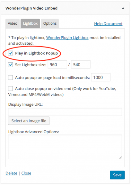 wordpress-video-lightbox
