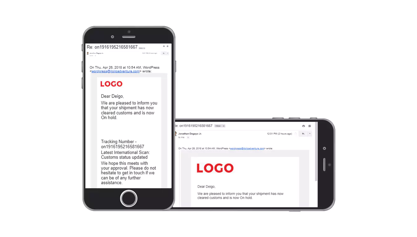 wpcargo email addon