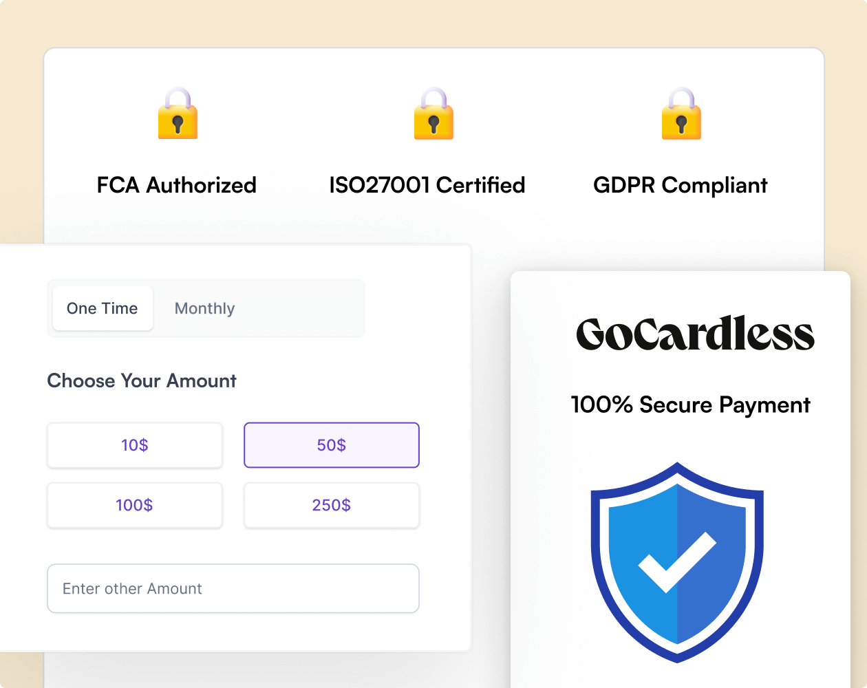 gocardless Sicherheitsfunktionen | Charitable GoCardless Sicherheitsfunktionen