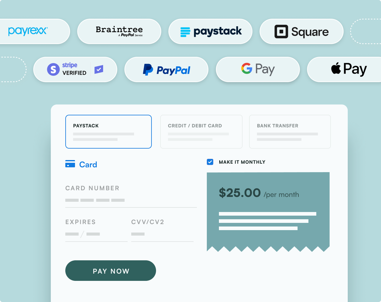 Paystack payment checkout | Charitable Paystack payment checkout