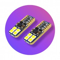 8 LED Canbus (White, W5W)