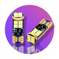 12 LED Canbus (White, W5W)