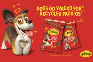 Schmackos switches to 60% recycled packaging