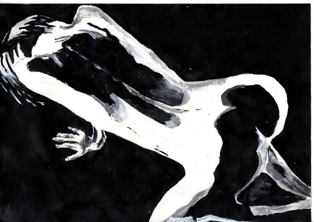 Frauenakt_Acryl