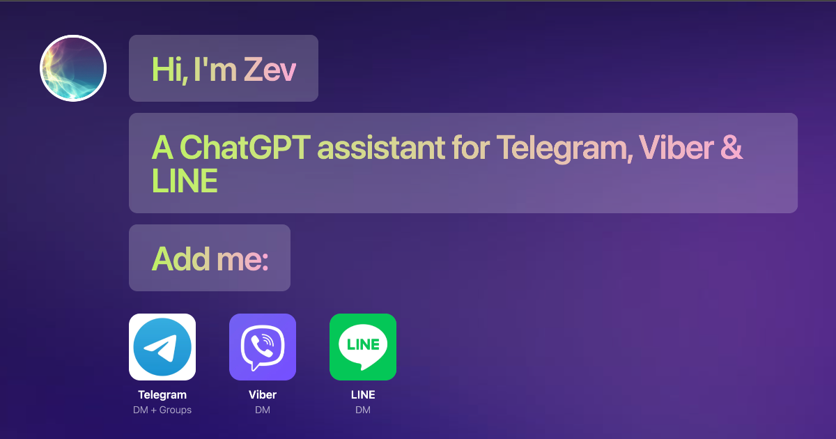 Zevbot